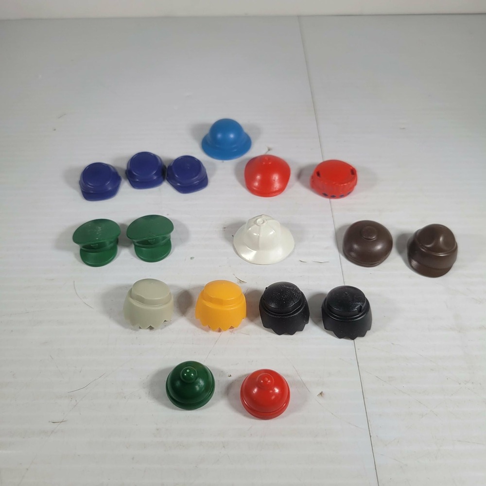 Playmobil Geobra Hats Accessories Lot 17pc Vintage 90s 80s 70s Headwear Various